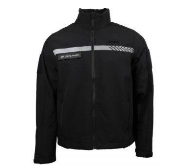 Softshell SECURITÉ PRIVÉE avec bande HV
