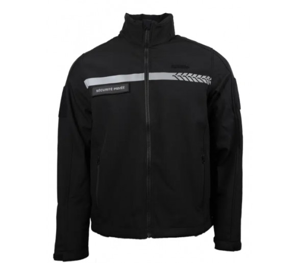 Softshell SECURITÉ PRIVÉE avec bande HV