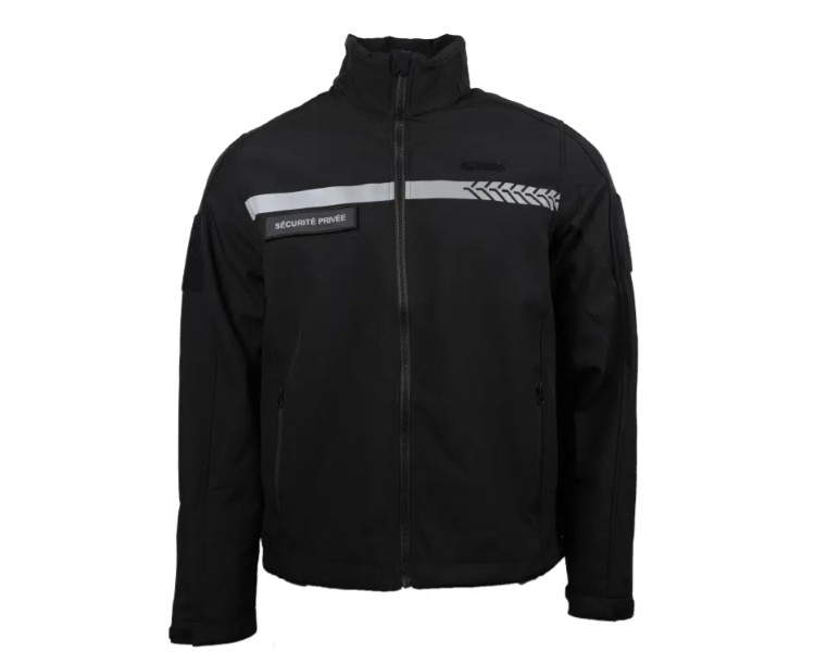 Softshell SECURITÉ PRIVÉE avec bande HV