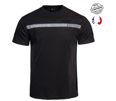 A10 Tee-shirt Sécu-one "Sécurité privée" noir A10 Tee-shirt Sécu-one "Sécurité privée" noir