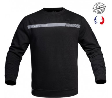 A10 Sweat-shirt Sécu-One "Sécurité privée" noir A10 Sweat-shirt Sécu-One "Sécurité privée" noir