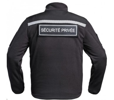 A10 Veste polaire Sécu-one "Sécurité privée" noir A10 Veste polaire Sécu-one "Sécurité privée" noir