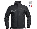 A10 Veste Softshell Sécu-one "Sécurité privée" noir