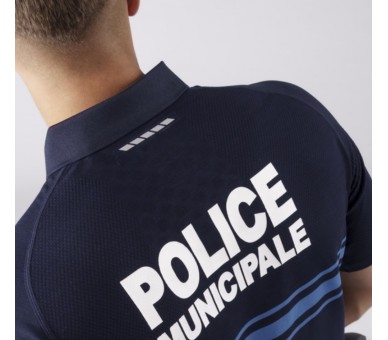 OROD Polo Airflow "Police municipale" bleu