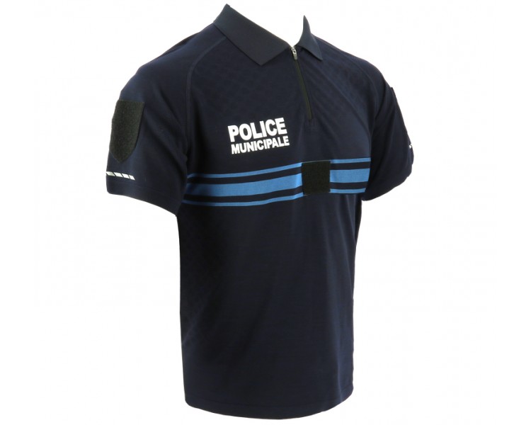 OROD Polo Airflow "Police municipale" bleu