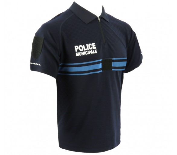 OROD Polo Airflow "Police municipale" bleu