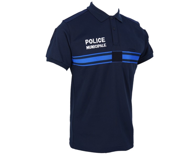 DMB Polo double face marine "Police municipale"