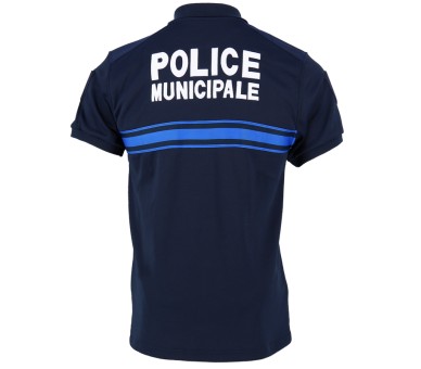 DMB Polo double face marine "Police municipale"