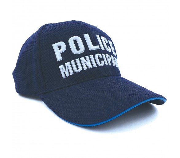 PATROL Casquette été "Police municipale" marine mesh