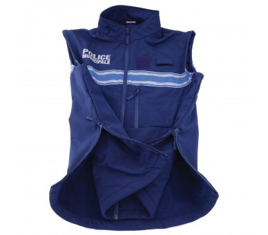 PATROL Blouson softshell "Police municipale" manche amovible PATROL Blouson softshell "Police municipale" manche amovible