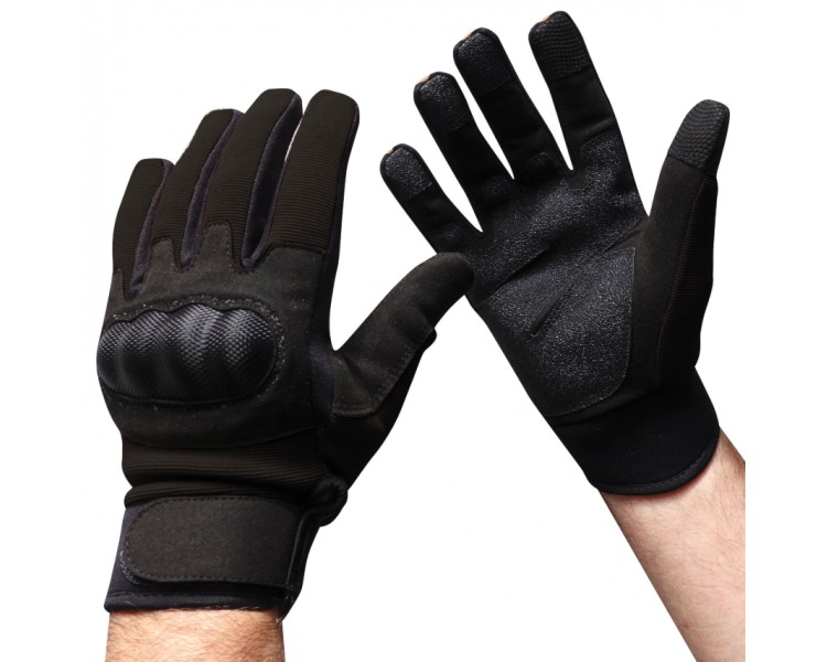 PATROL Gants coqués noir