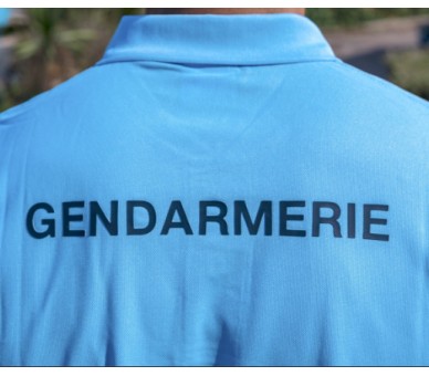 PATROL Polo Gendarmerie Bleu Cooldry