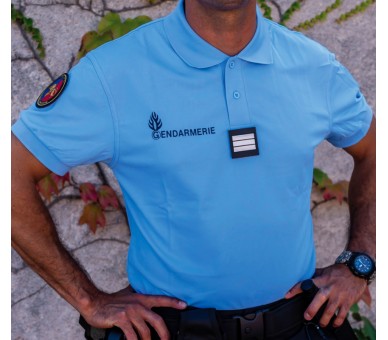 PATROL Polo Gendarmerie Bleu Cooldry