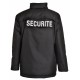 Parka noire SECURITE