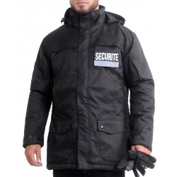 Parka noire SECURITE