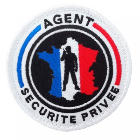 Ecusson rond SECURITE PRIVEE