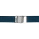 Ceinture marine boucle argent