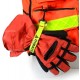 Porte gants jaune