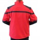 Veste SoftShell rouge SECURITE INCENDIE