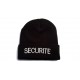 Bonnet noir SECURITE