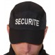 Casquette noire SECURITE