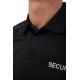 Polo noir SECURITE polyester