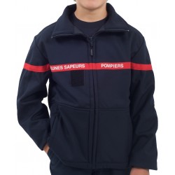 Veste softshell Jeunes Sapeurs Pompiers