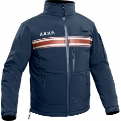 Veste softshell marine ASVP