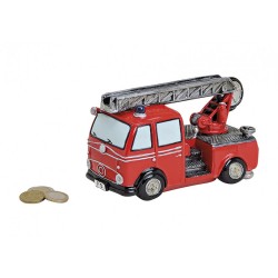 Tirelire camion de Pompier Echelle
